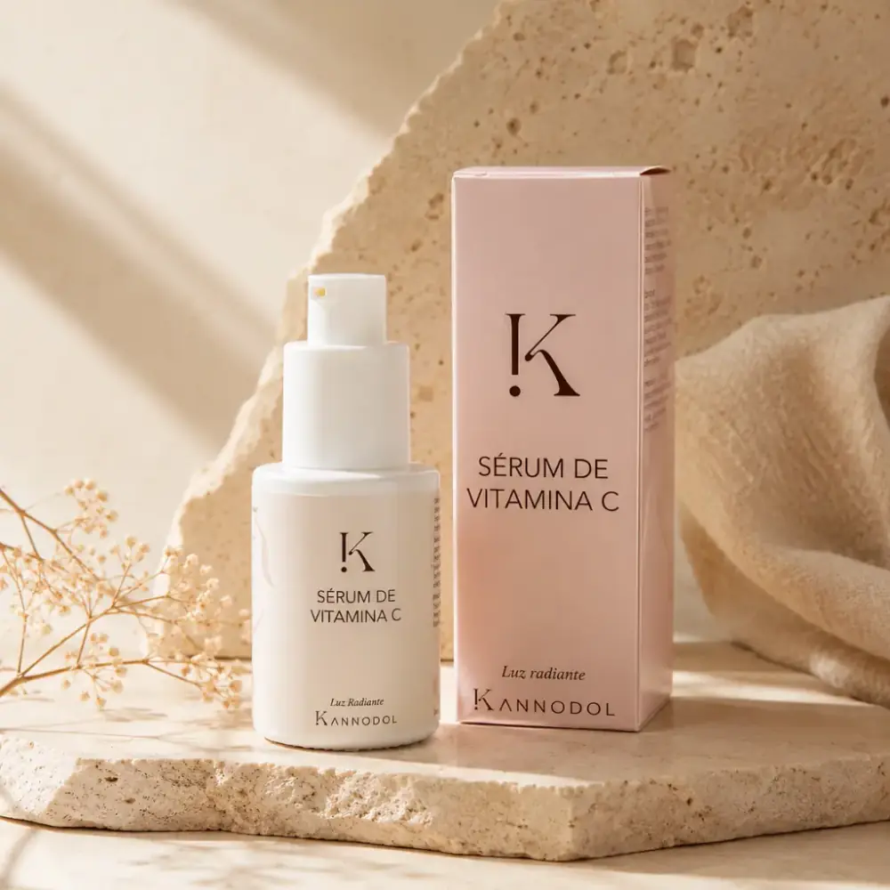Sérum de vitamina C para la cara Kannodol: luminosidad y tono uniforme