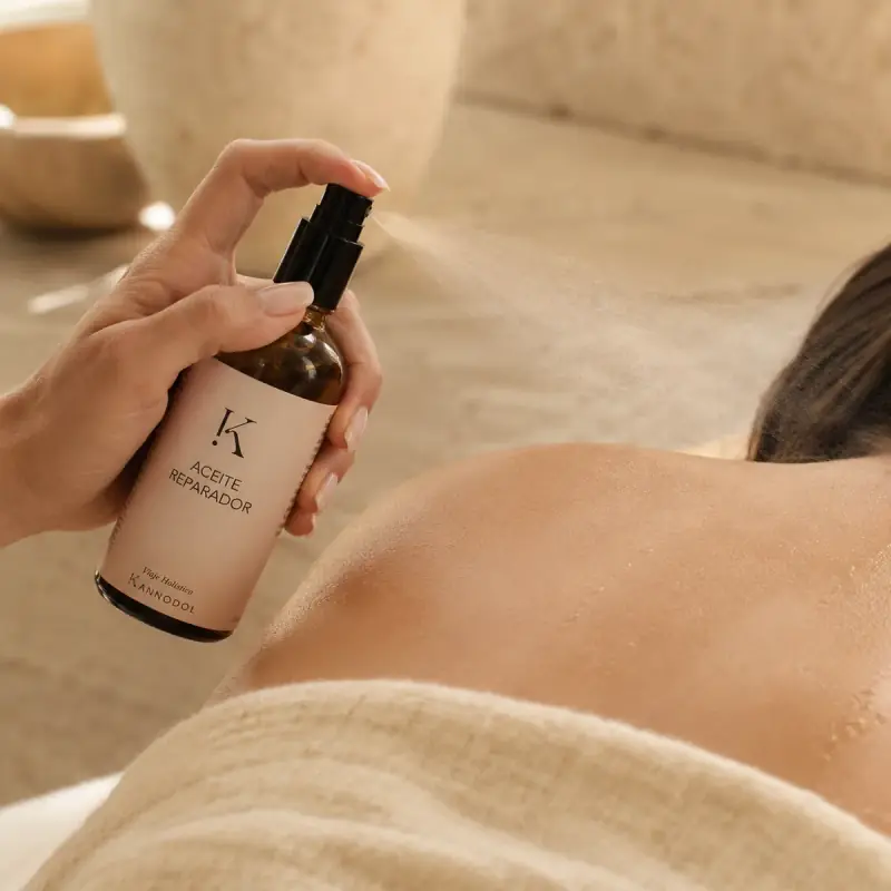 Aceite de Masaje Reparador — cosmética natural de farmacia Kannodol