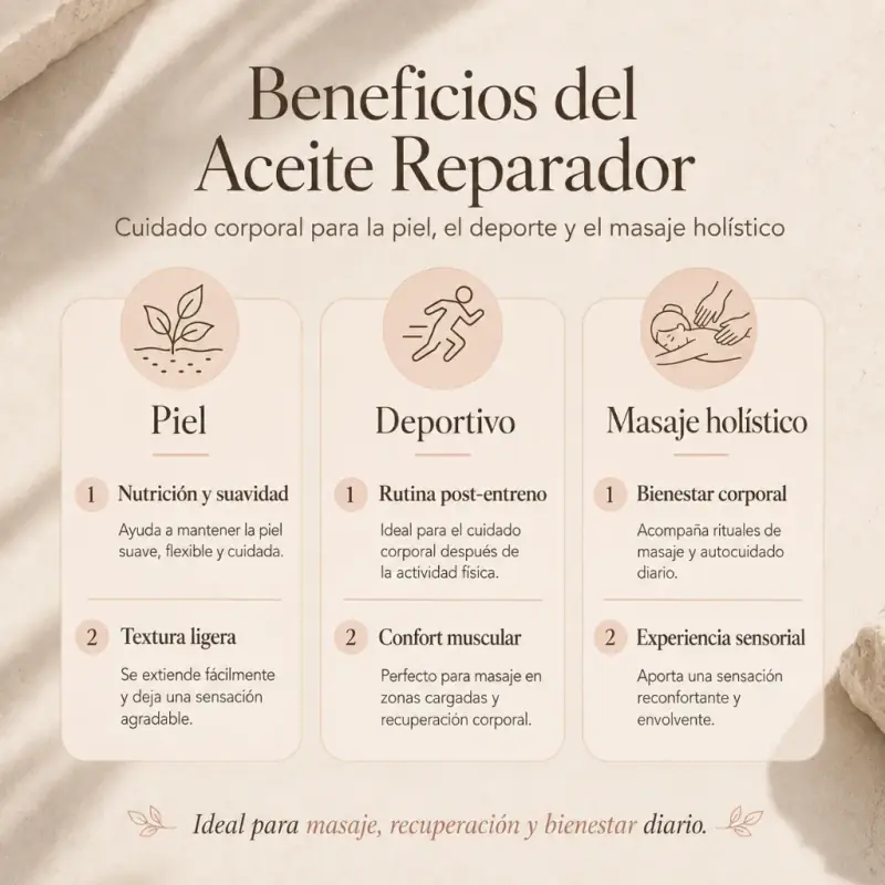 Aceite de Masaje Reparador 4
