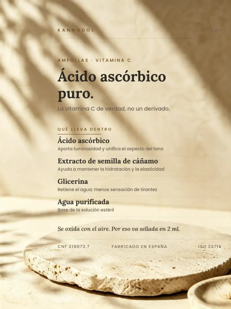 Ampollas Vitamina C 3