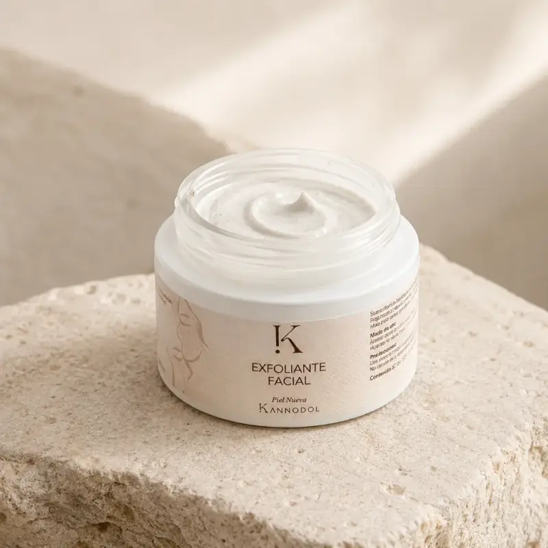 Crema Exfoliante — cosmética natural de farmacia Kannodol