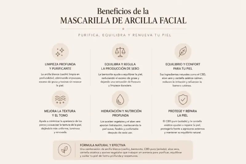 Mascarilla de Arcilla Facial 4