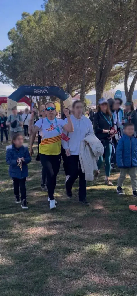 En carrera